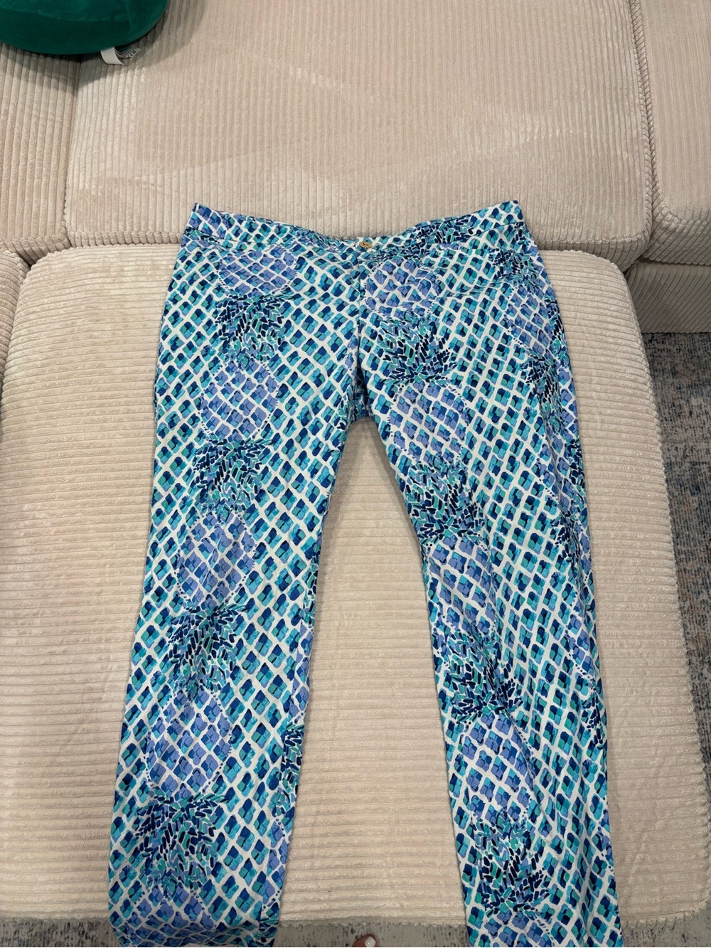 Lilly Pulitzer Pineapple Print Pants